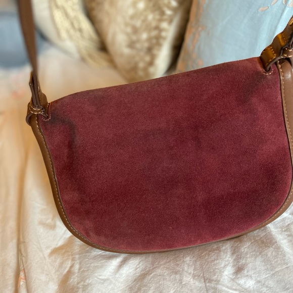 UGG Mauve Suede Pocketbook - Picture 9 of 11